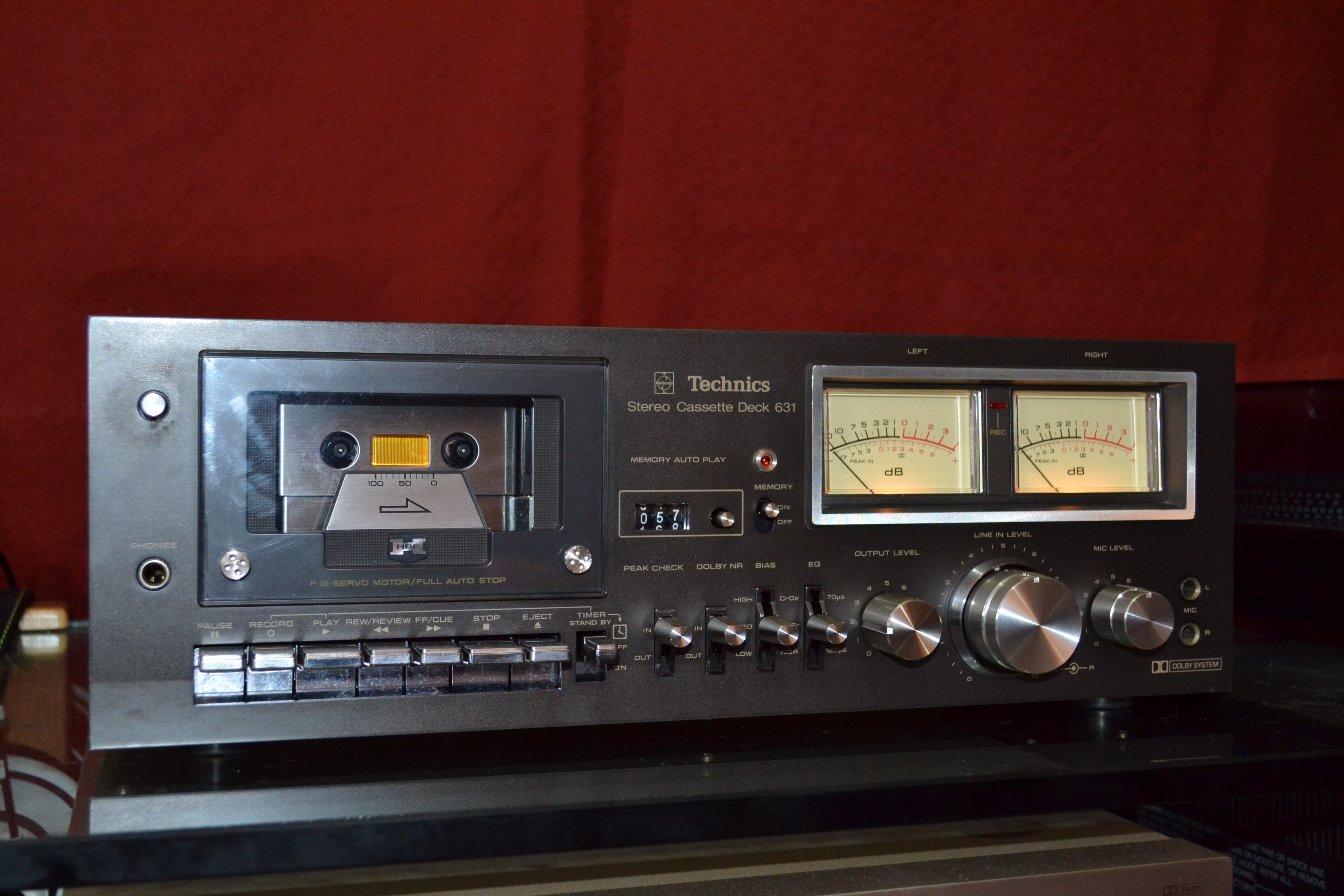 Technics 631 rok 1976-79 vaha 7,6kg